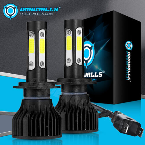 For BMW 325i 325xi 330i 330xi 2002-2006 4-sides LED Headlight High Low Fog Light - Foto 14 di 17