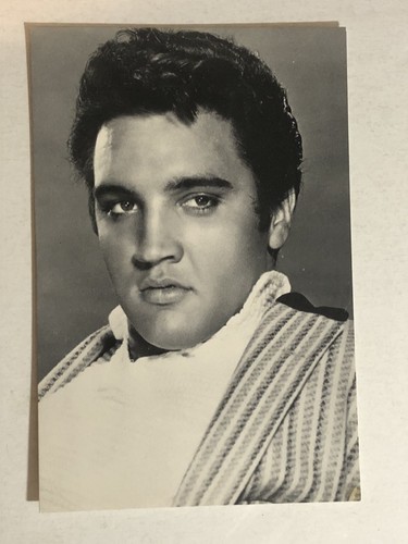 Elvis Presley Vintage Postcard Elvis In A Coat