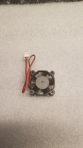 Mini ventilador enfriador de computadora sin escobillas 12V 30mm 30x30x10mm 2 pines Xh2.54 - Imagen 2 de 3