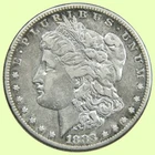 1883-S Morgan Silver Dollar | Better Date - VF, Cleaned   *1154