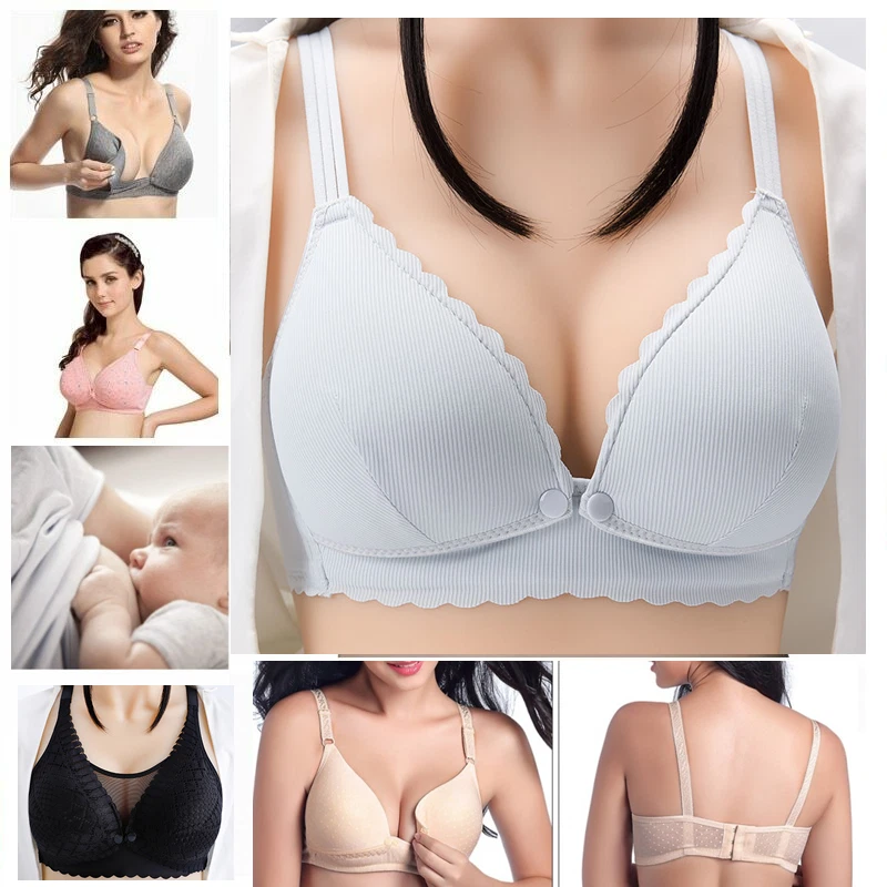 Brasier Para Amamantar Sostén de Lactancia para una Maternidad y | eBay