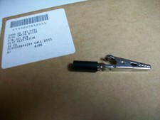 BOX OF 50 H H SMITH BLACK ALLIGATOR CLIPS