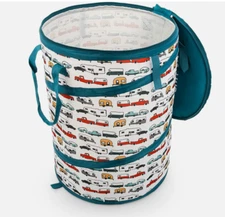 NEW Camco Collapsible Utility Container  15"x18" Life is Better 42989 POP-UP fun