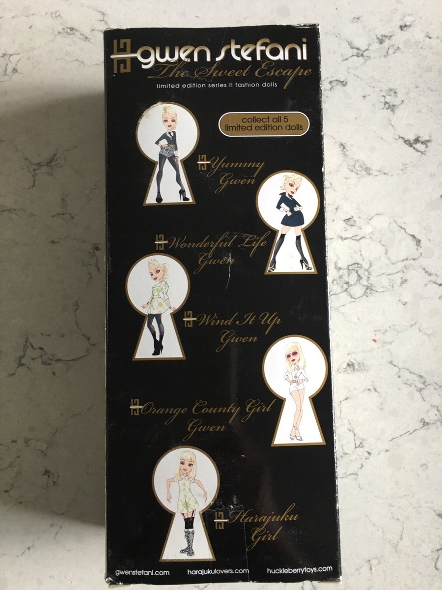Limited Edition Series II Gwen Stefani Doll The Sweet Escape