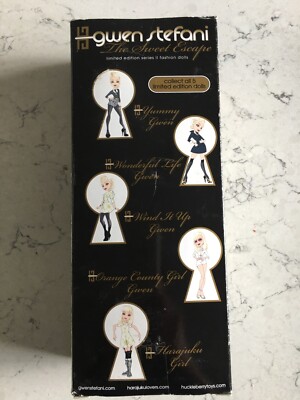 Limited Edition Series II Gwen Stefani Doll The Sweet Escape