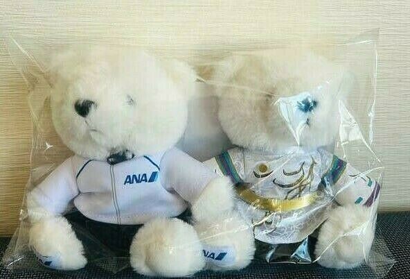 Yuzuru Hanyu フィギュアセット ANA製 Yuzuru Hanyu ANA official Flight Bear Plush Doll YUZU Set Limited