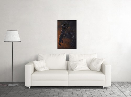 Affiche murale art mascotte de gars groupe métal lourd perturbé chambre intérieure - AFFICHE 20x30 - Photo 3 sur 4