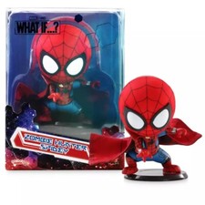 Zombie Hunter Spidey Cosbaby Bobble-Head by Hot Toys Marvel What If... New