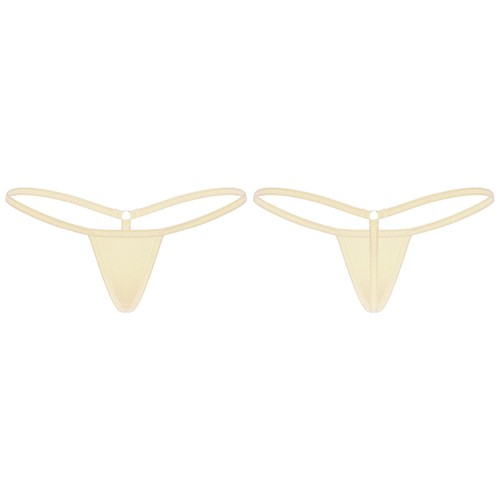 Ropa interior sexy de cuerda en G para mujer tanga calzoncillos lencería íntimos de altura baja - Imagen 175 de 190