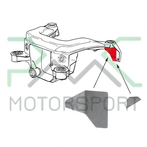 PMC Motorsport Rear Chassis / Subframe Reinforcement Kit BMW E36 Racing Drift - Picture 3 of 5