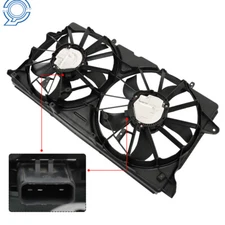 Radiator Fan 2014 2015-2019 2020 For Chevrolet Silverado Tahoe Suburban 23123635