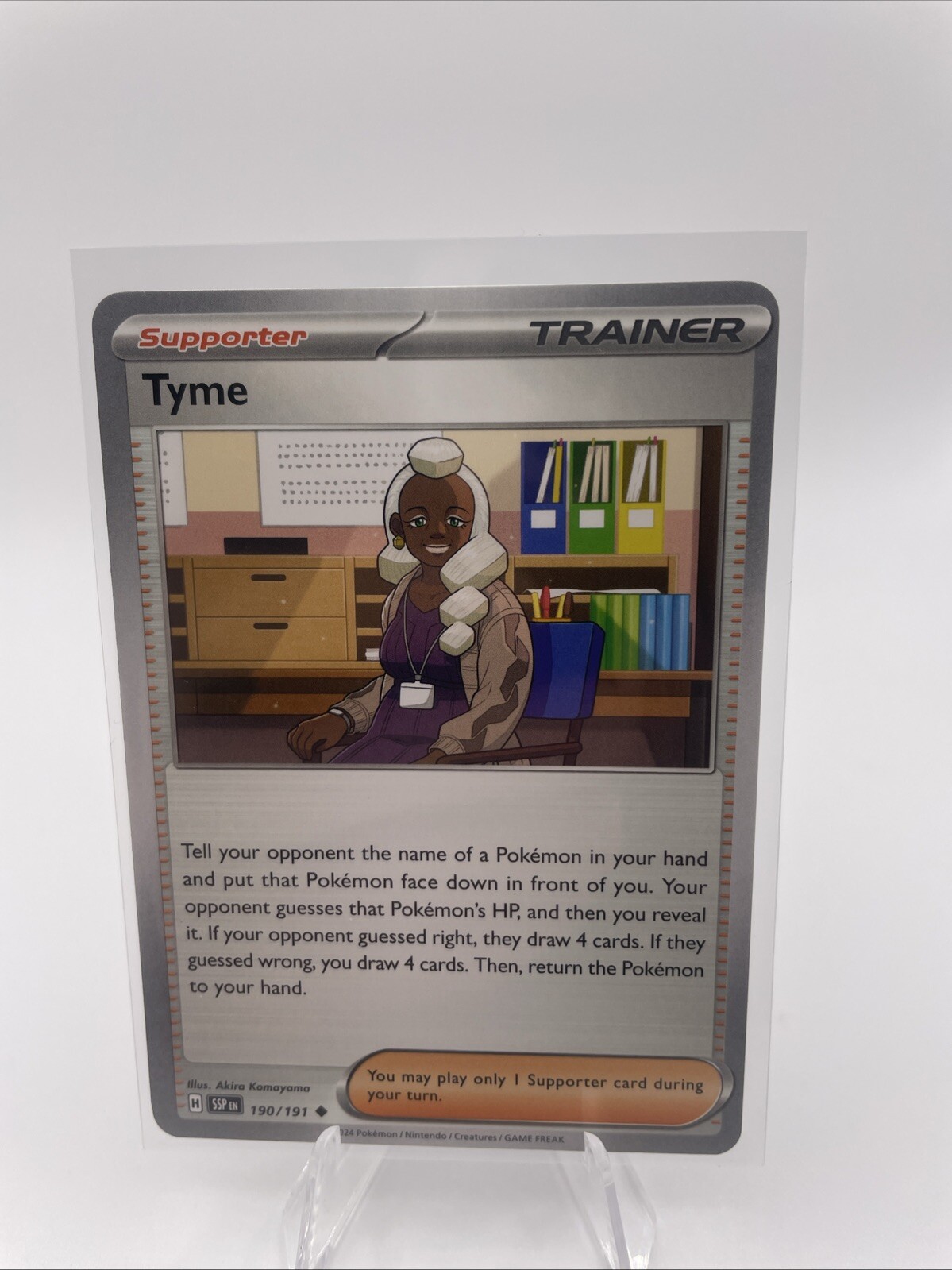 Pokémon TCG Surging Sparks Tyme 190/191 NM