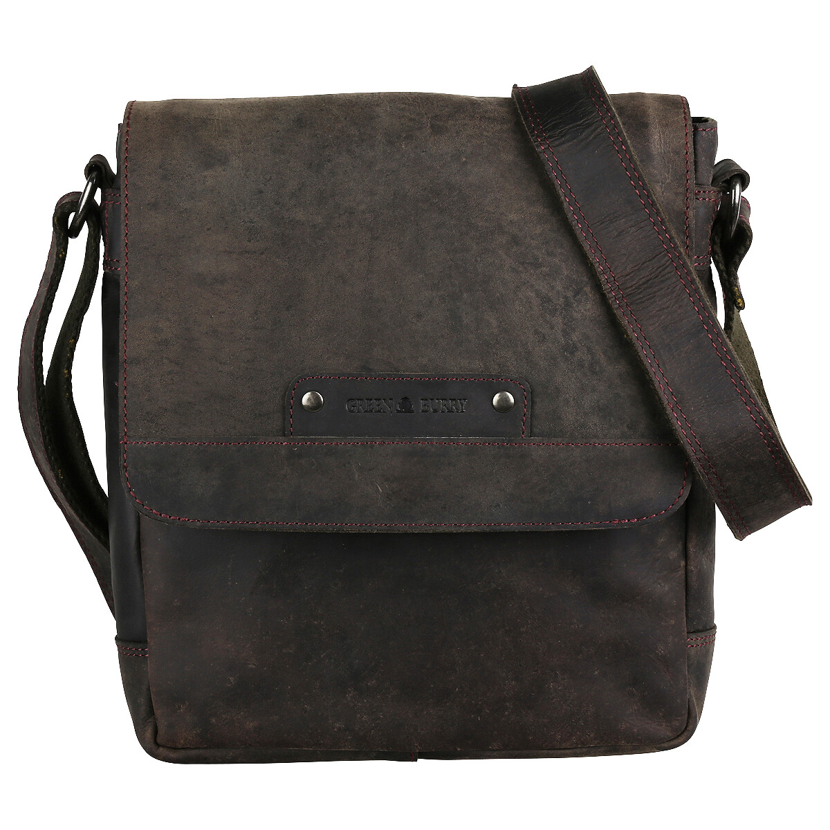 Возрождение винтажного бренда Greenburry Ледер Мессенджер Умхангетасше Шультертасше 1952-22