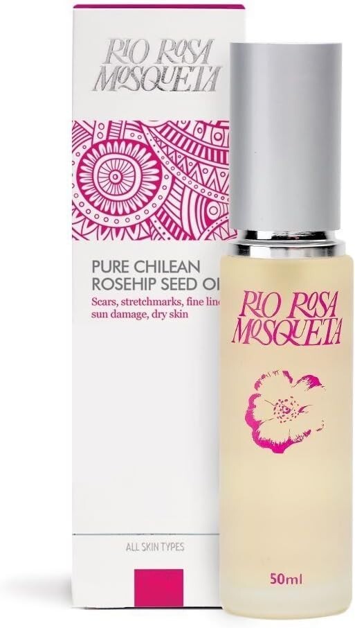 Rio Rosa Mosqueta Pure Chilean Rosehip seed oil 50ml
