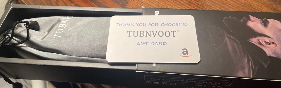 Cepillo alisador eléctrico para barba Tubnvoot para hombre nuevo nunca usado Foto 2 de 4