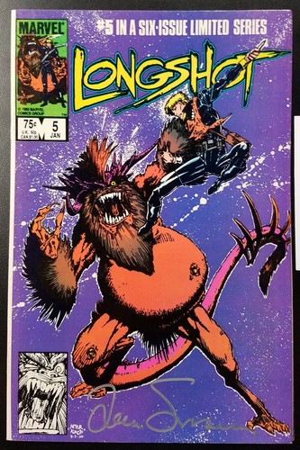 Longshot (1985) #3&5 JEWEILS SIGNIERT Louise Simonson notariell beglaubigte Zeugin der Unterschrift - Bild 17 von 30