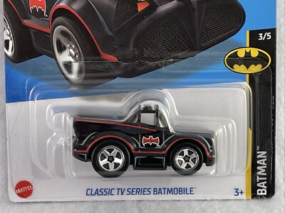 Hot Wheels Batmobile - Batman 3/5 - HKG99 - Short Card - DC Comics (Mattel 2023)