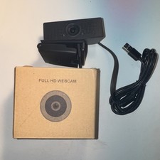 1080P Full HD USB 2.0 Webcam for PC Desktop  Laptop Web Camera W Microphone NEW