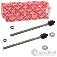2X febi bilstein Axialgelenke Spurstangen Passend FüR Links+Rechts