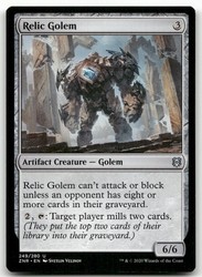 Relic Golem 249/280 Zendikar Rising Uncommon
