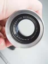 Schneider Xenar 135mm. 4.5 lens  exakta mount  
