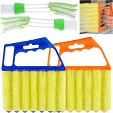 4Pcs Window Venetian Blind Cleaner Duster Tool,Venetian Washable Mini Handheld B