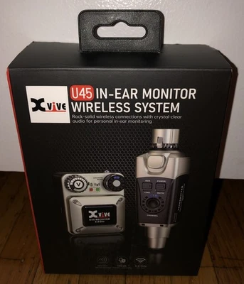 New Sealed Xvive Audio U45 In-Ear Monitor Wireless System (5.8 GHz)