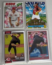 2026 Topps Series 1 Chase Burns Lot RC Inserts Rookie Cincinatti Reds