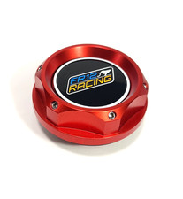 Red Fr12 Racing Billet Engine Oil Cap For Trd Corolla Tacoma Tundra Rv4 Jdm