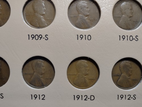 Lincoln Cent Collection Including 1909 VDB S (Only Missing 1922 Plain) - Picture 7 of 24