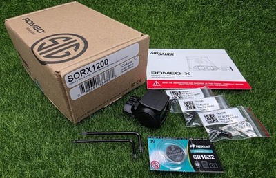 Sig Sauer ROMEO-X Compact P365 2MOA & 32MOA Red Dot Sight, Black - SORX1200