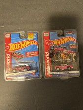 Auto World Hot Wheels 55 Chevy CHROME Candy Striper, Slot Car, Exclusive Chase