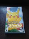 Pokemon Lets Go Pikachu! Nintendo Switch Game