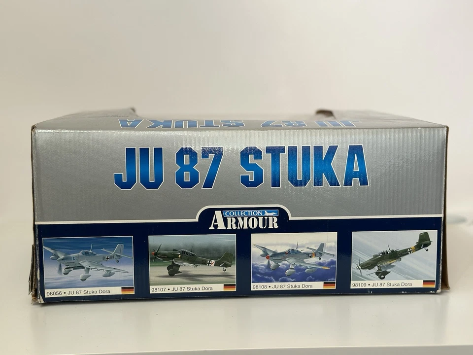 Franklin Mint Armour 1/48 B11B264 Luftwaffe JU-87B-2 Stuka Segunda Guerra Mundial Diecast - Leer Foto 3 de 4