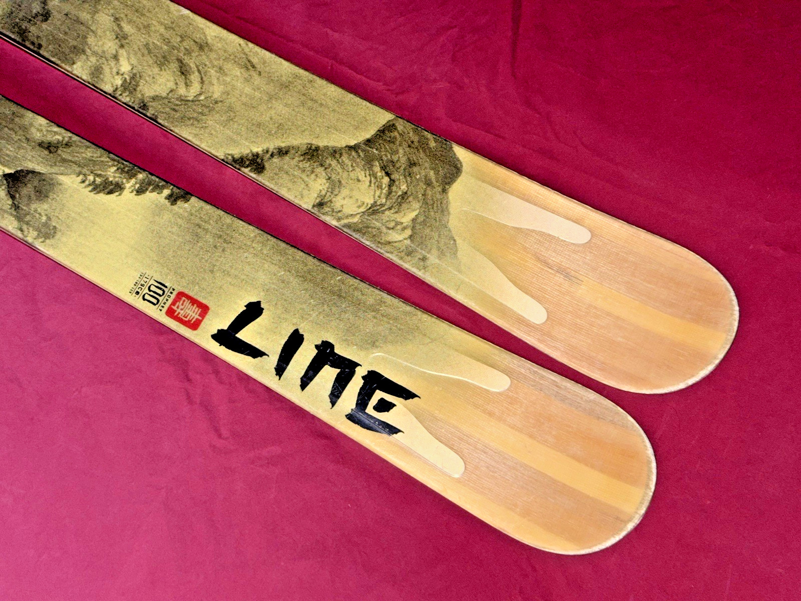🔥 LINE Prophet 100 Skis 179cm Freeride Powder All-Mountain SKIS no bindings ⛷️