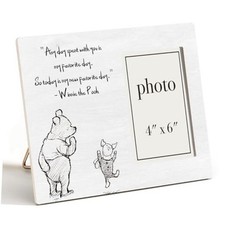 Pooh Bear Picture Frame, Romantic Pooh Gifts for Her Him, Favorite Day