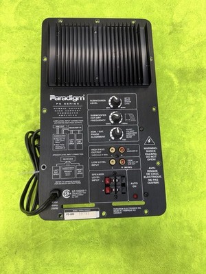 Paradigm PS Series PS-800 Subwoofer AMP AMPLIFIER ONLY NO POWER PARTS REPAIRS  