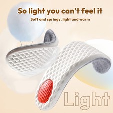 Thickened Winter Insoles Warm Plush Shoe Non-Slip Soft Thermal Cushioned Liners