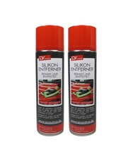 SILIKONENTFERNER SPRAY 2x 500ml Silikon Entfe...