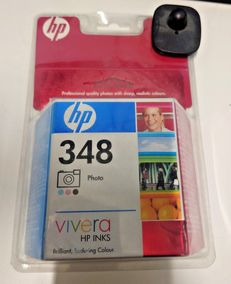 Original HP 348 Fotodrucker Tintenpatronen Vivera (C9369E) 2010 versiegelt