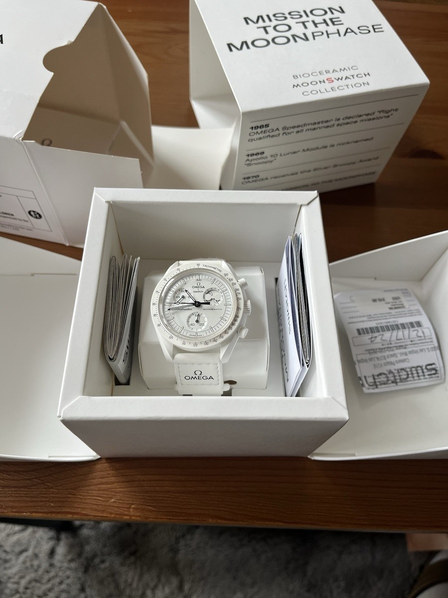 Snoopy X Swatch X Omega Speedmaster 