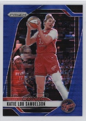 2024 Panini Prizm WNBA Blue Pulsar Prizm 166/199 Katie Lou Samuelson #128 0l7t