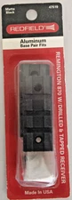 Redfield Remington 870 Aluminum 2-Piece Scope Base, Matte Black - 47519