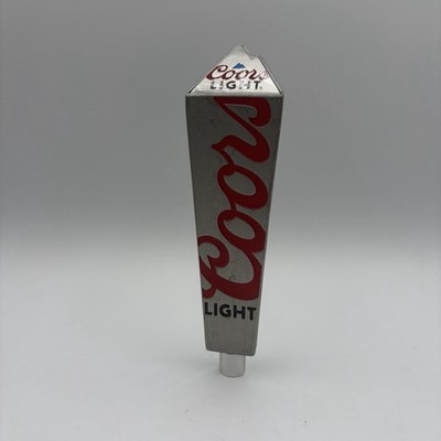 Coors Light 7  Beer Tap Handle Aluminum Man Cave - Keg Handle