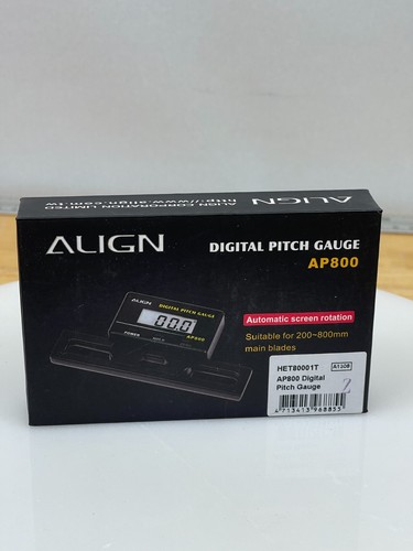 ALIGN AP800 Digital Pitch Gauge HET80001T RC Helicopter Tool Open Box