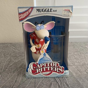 Capitol Critters Figure Muggle Rat Vintage 1992 NEW