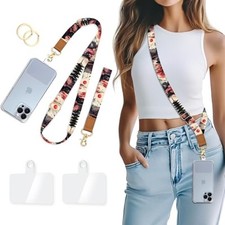 Phone Lanyard Crossbody Strap Cell Phone Lanyards for Around Mountain Sunrise