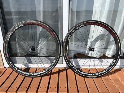 Campagnolo BORA ULTRA 35 Tubular Wheelset Campagnolo hub Campagnolo Front and