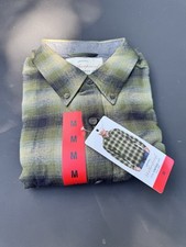 Men  s Weatherproof Vintage Flannel Shirt Size Medium NEW