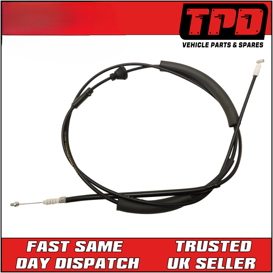 OE NEW Peugeot Boxer Mk3 Bonnet Release Cable 2015> (RHD)